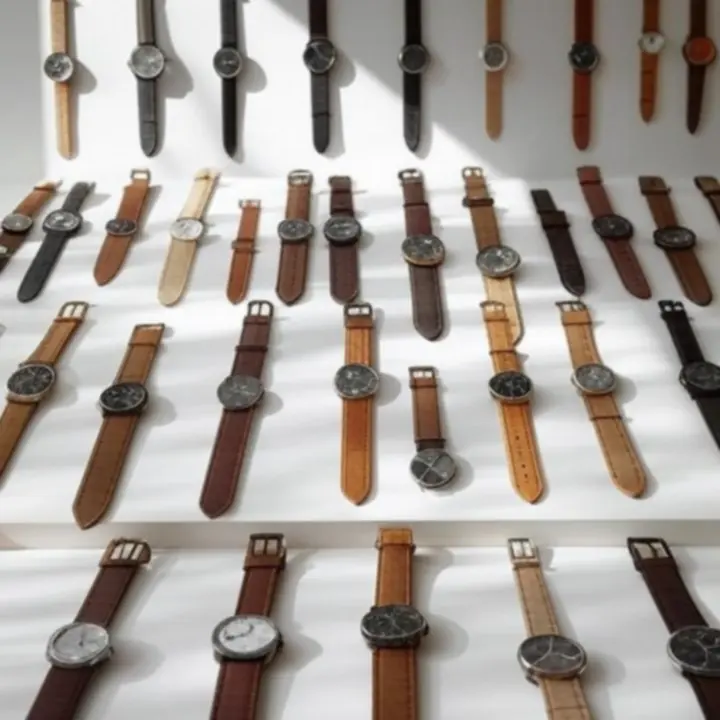 Prezentacja wyróżnionych kolekcji pasków do zegarków